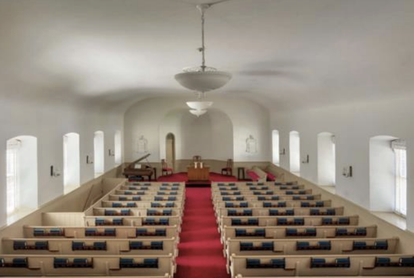 The Historic Chapel of Central Moravian Church - Interior